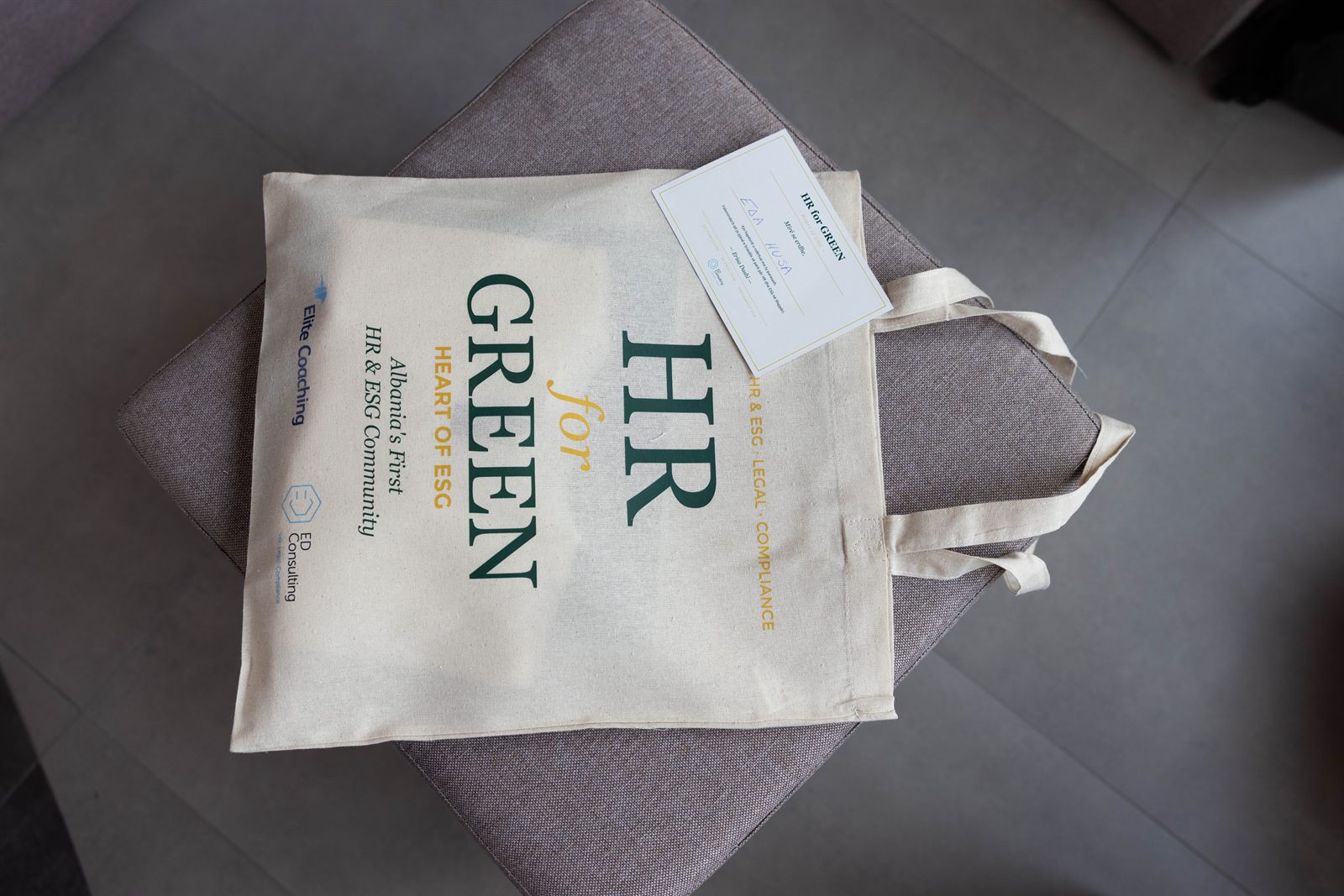 Detaje nga përvoja HR for GREEN